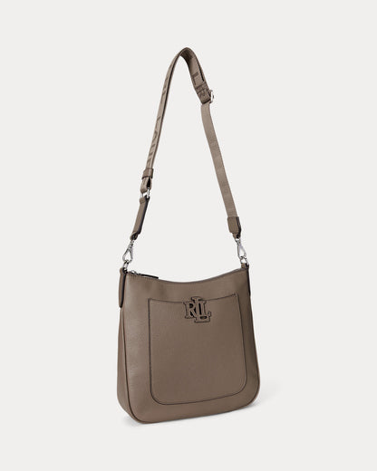 Ralph Lauren Pebbled Leather Large Cameryn Crossbody