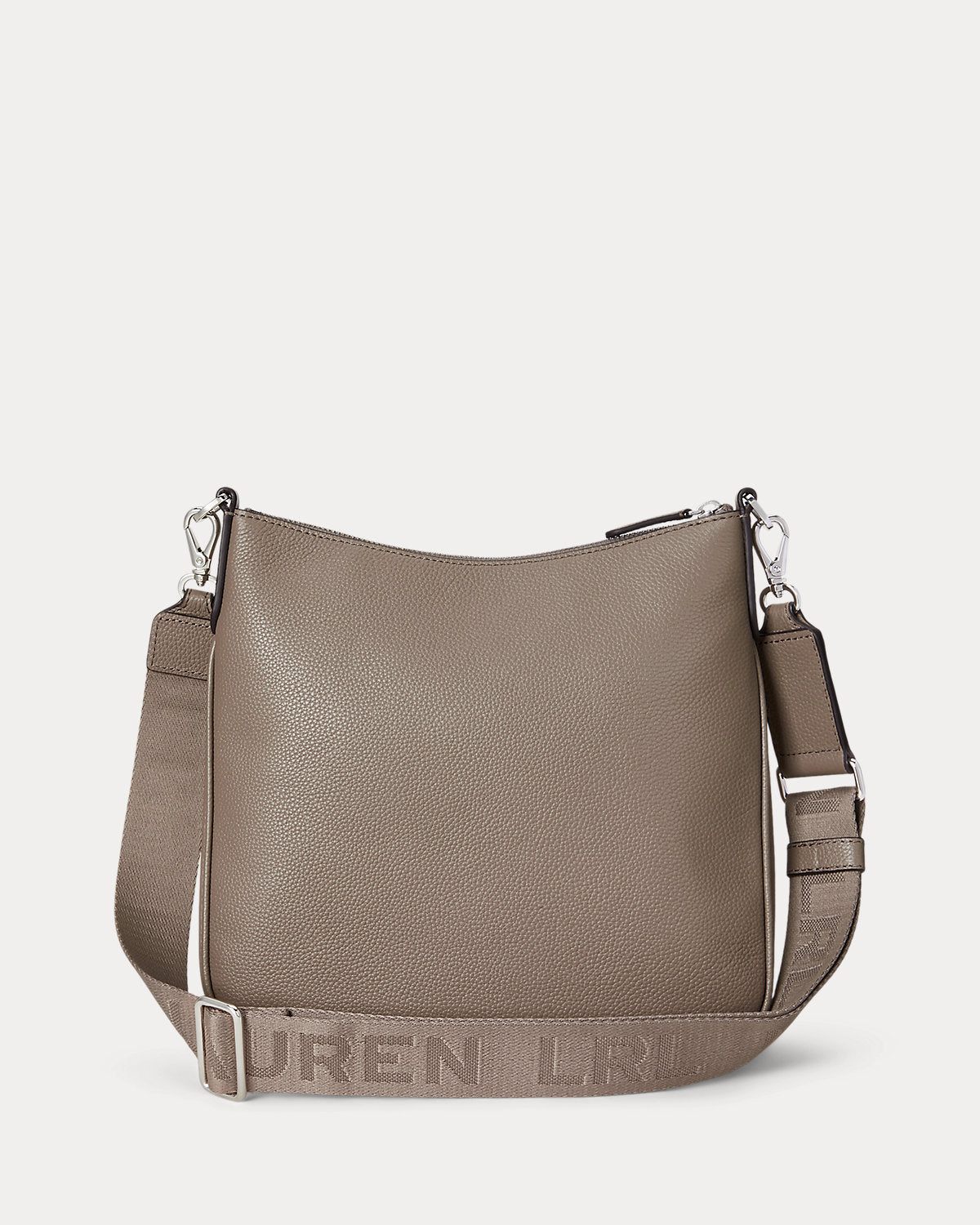 Ralph Lauren Pebbled Leather Large Cameryn Crossbody