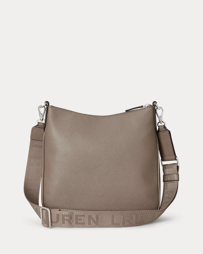 Ralph Lauren Pebbled Leather Large Cameryn Crossbody