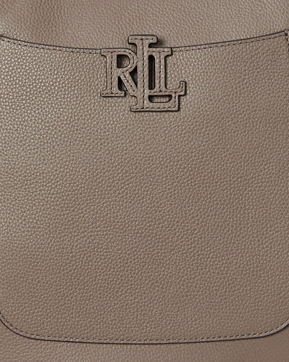 Ralph Lauren Pebbled Leather Large Cameryn Crossbody