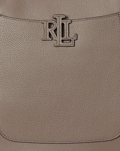Ralph Lauren Pebbled Leather Large Cameryn Crossbody