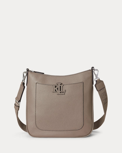 Ralph Lauren Pebbled Leather Large Cameryn Crossbody