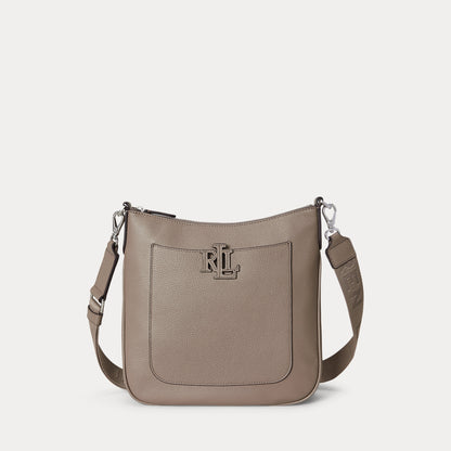 Ralph Lauren Pebbled Leather Large Cameryn Crossbody