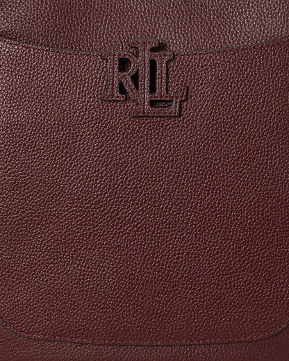 Ralph Lauren Pebbled Leather Large Cameryn Crossbody