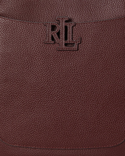 Ralph Lauren Pebbled Leather Large Cameryn Crossbody