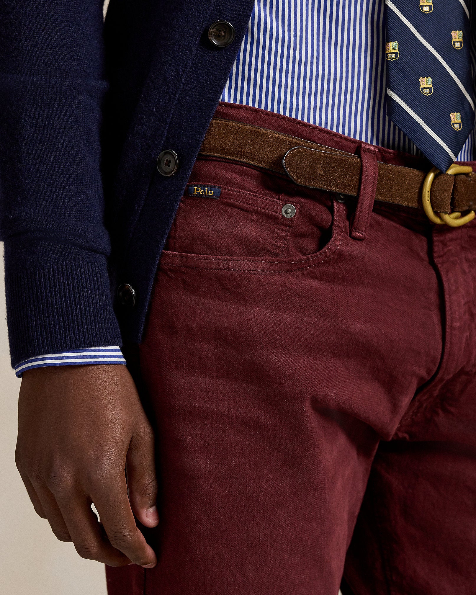 Ralph Lauren Hampton Straight Stretch Jean