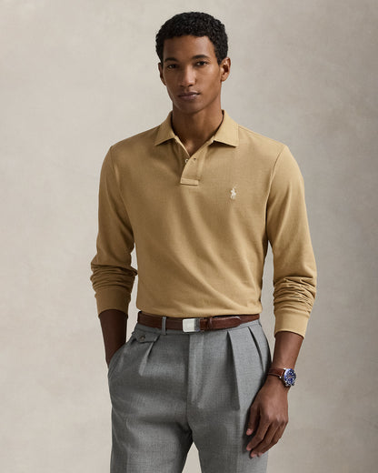 Ralph Lauren Mesh LongSleeve Polo Shirt All Fits