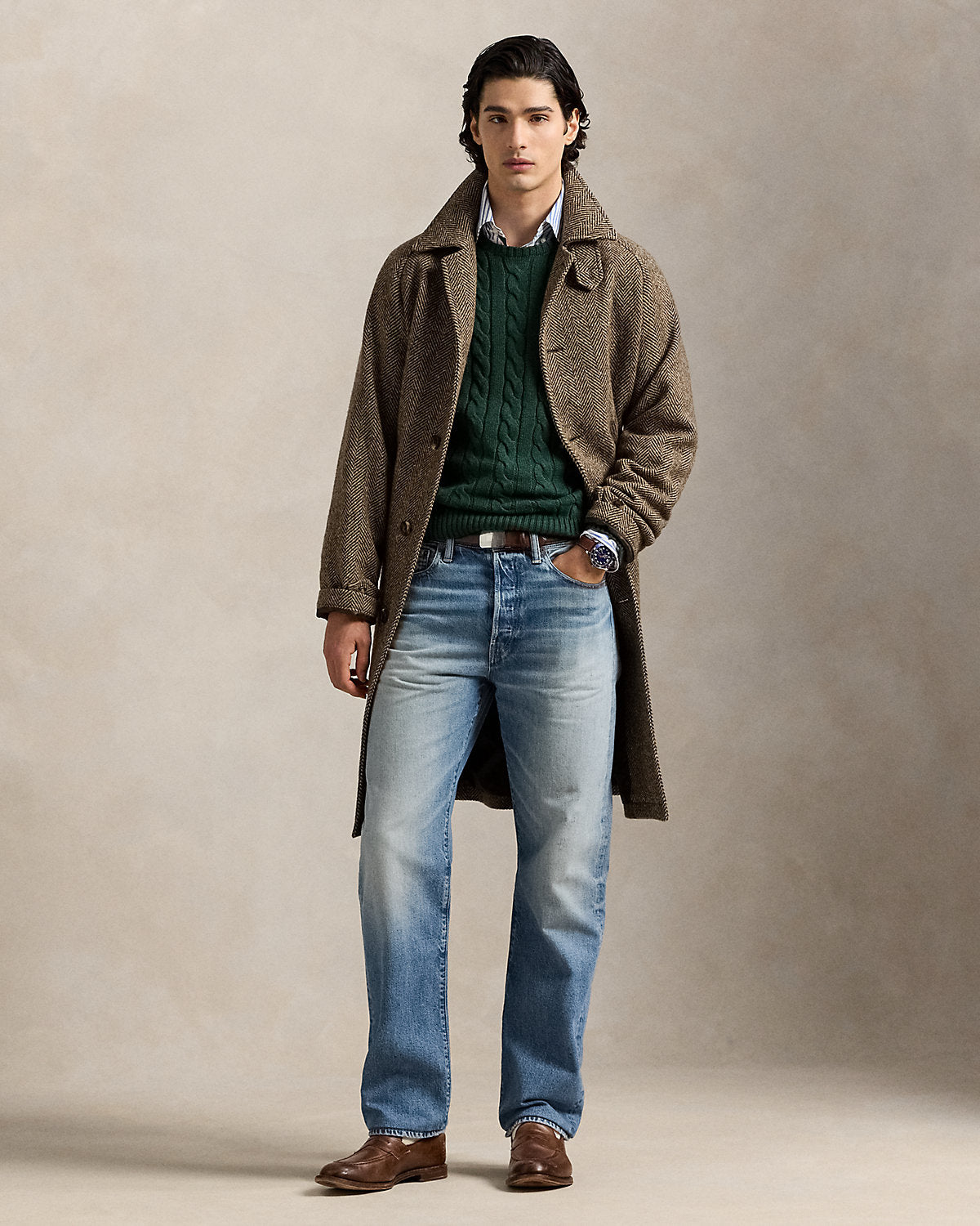 Ralph Lauren CableKnit Cotton Sweater