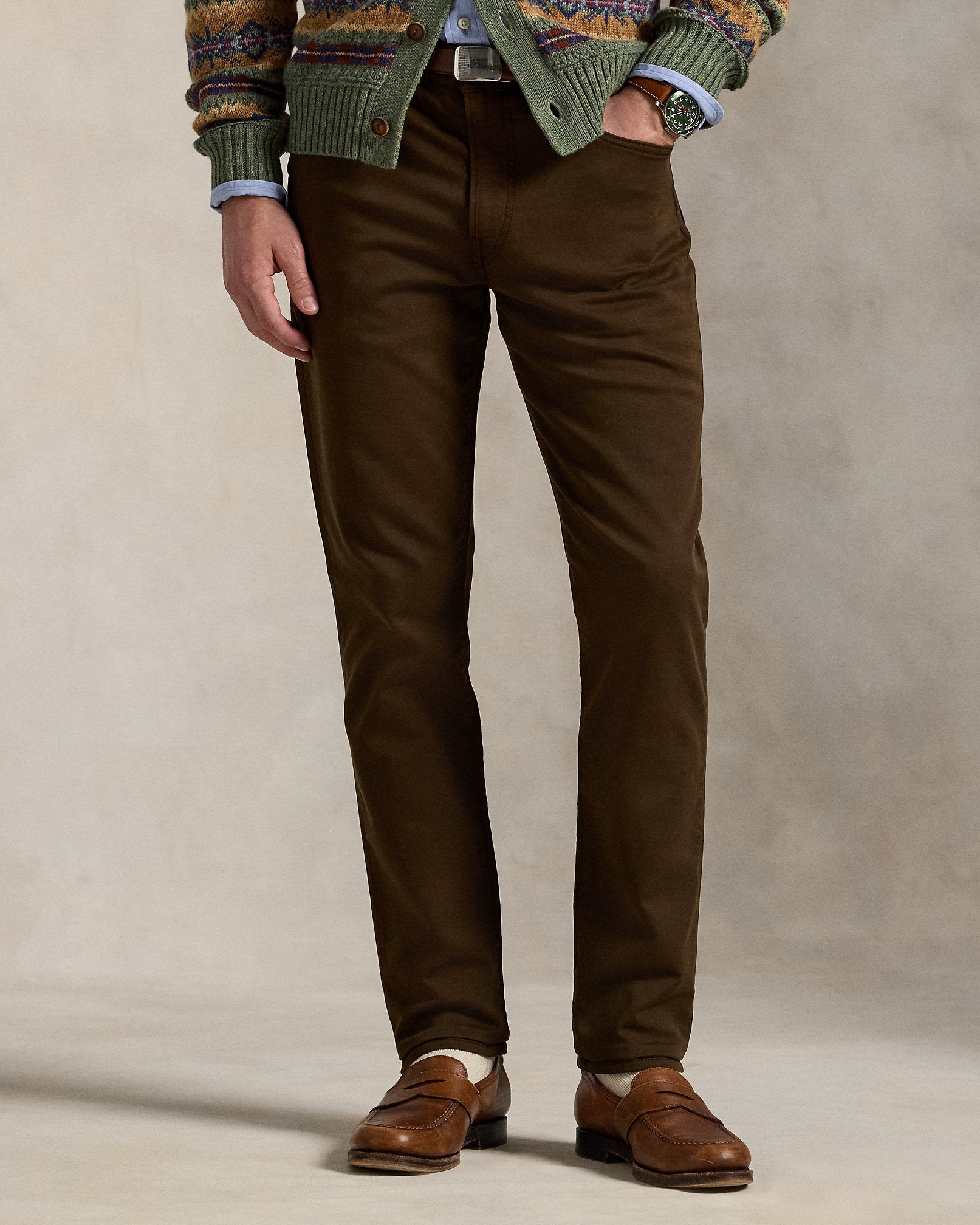 Ralph Lauren Sullivan Slim Knitlike Chino Pant