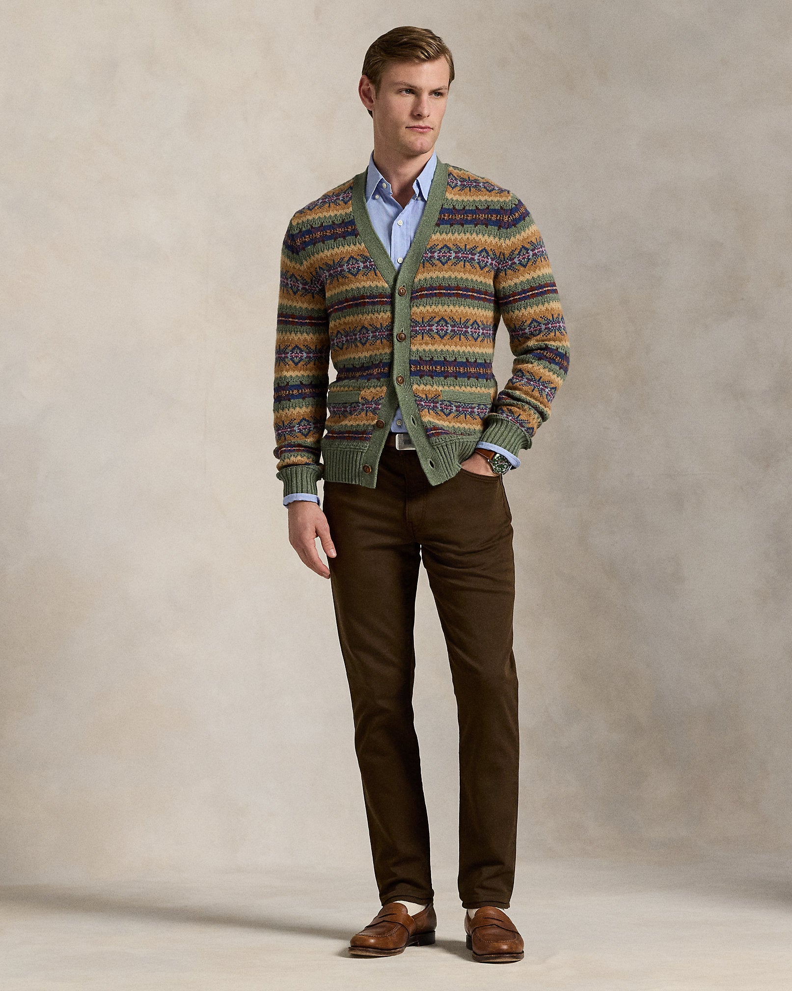 Ralph Lauren Sullivan Slim Knitlike Chino Pant