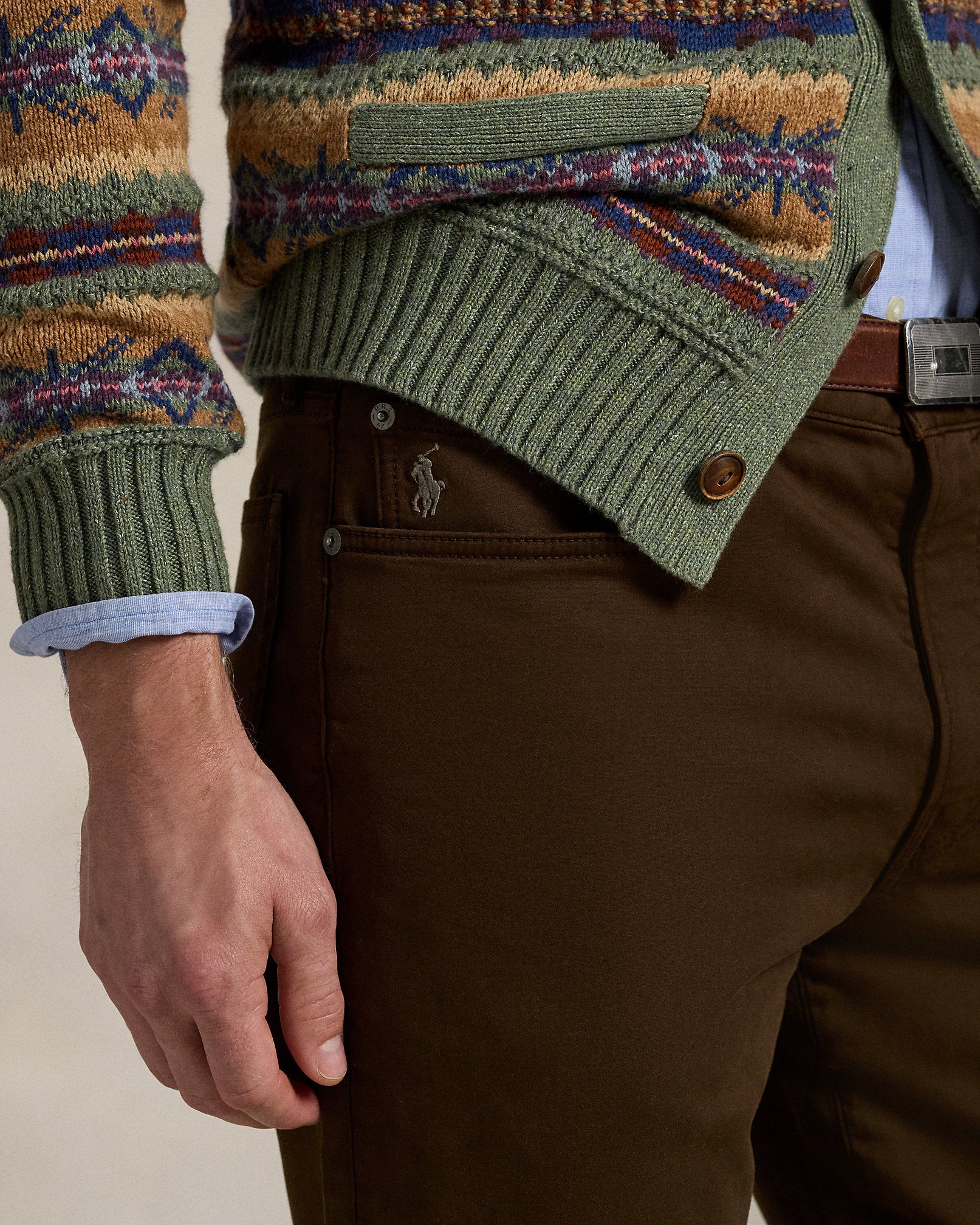 Ralph Lauren Sullivan Slim Knitlike Chino Pant