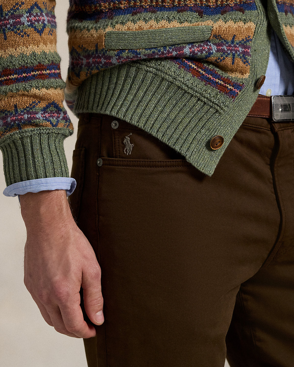Ralph Lauren Sullivan Slim Knitlike Chino Pant