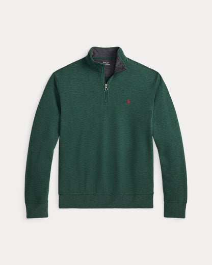Ralph Lauren Luxury Jersey QuarterZip Pullover