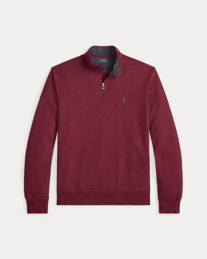 Ralph Lauren Luxury Jersey QuarterZip Pullover