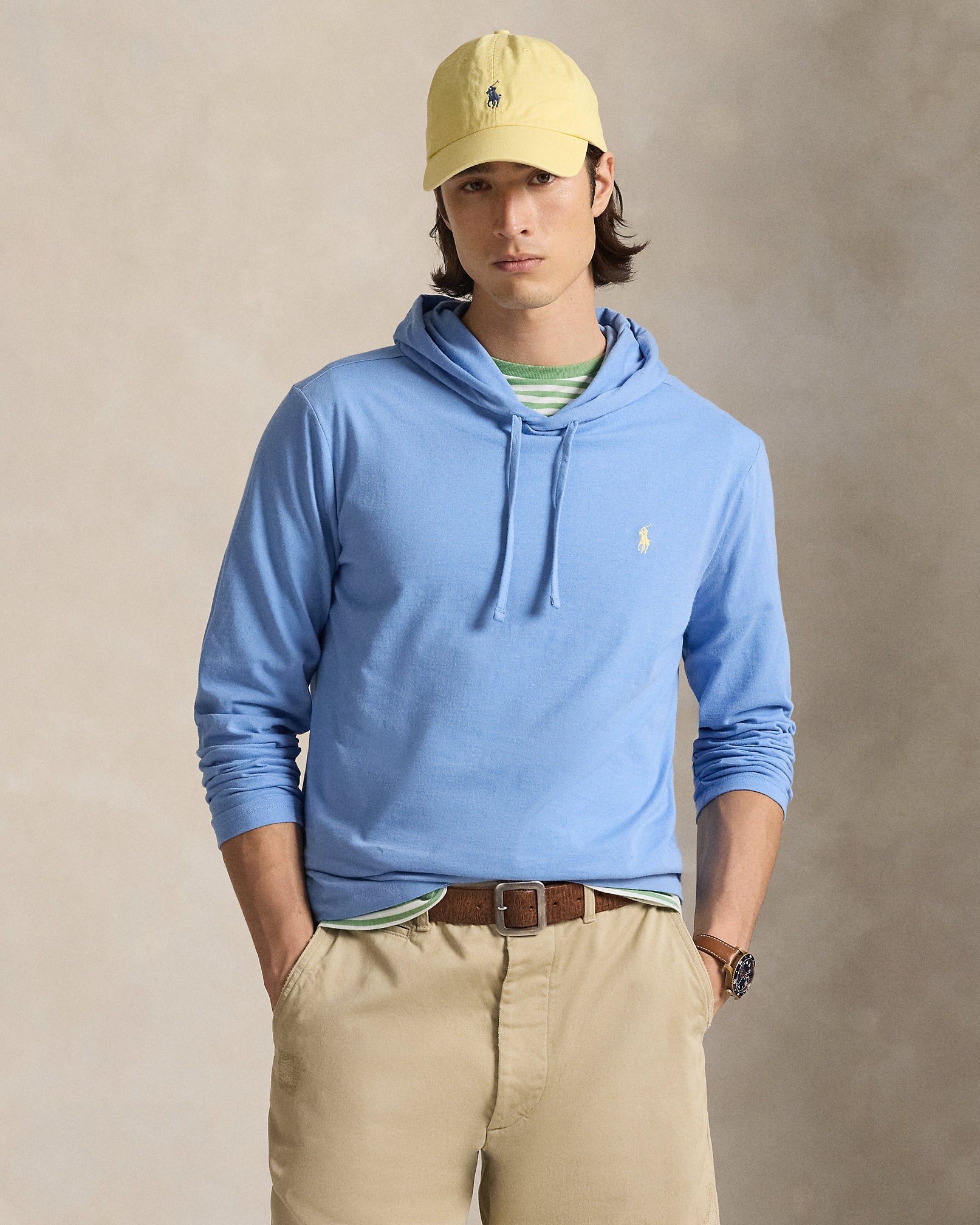 Ralph Lauren Jersey Hooded TShirt