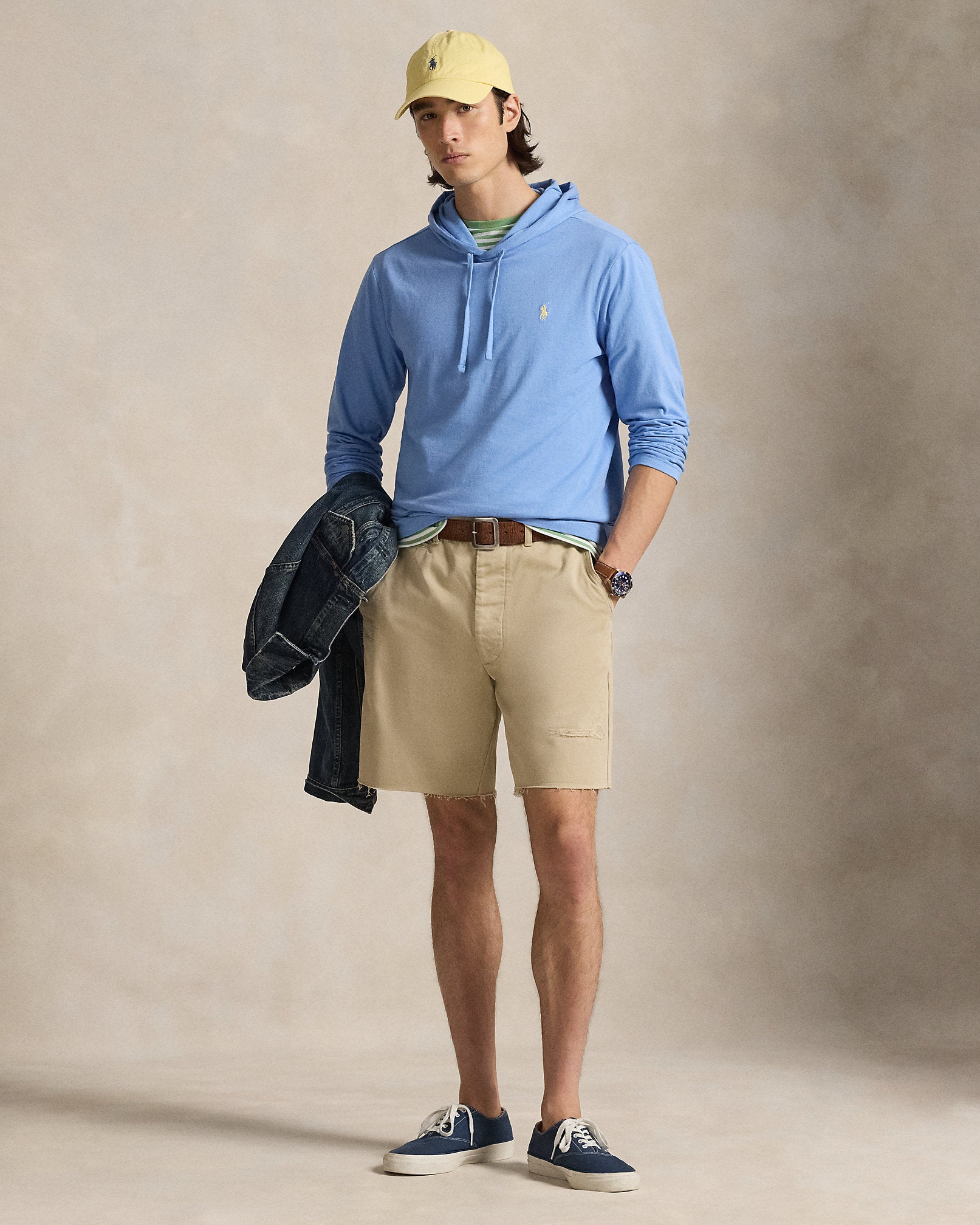 Ralph Lauren Jersey Hooded TShirt