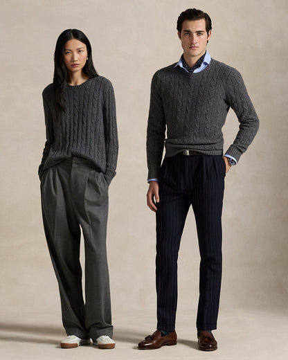 Ralph Lauren The Iconic CableKnit Cashmere Sweater