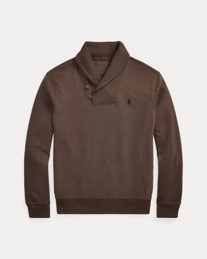 Ralph Lauren Luxury Jersey ShawlCollar Pullover