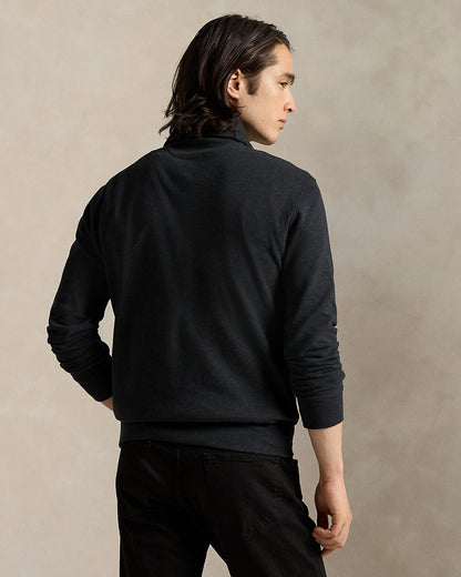 Ralph Lauren Luxury Jersey ShawlCollar Pullover