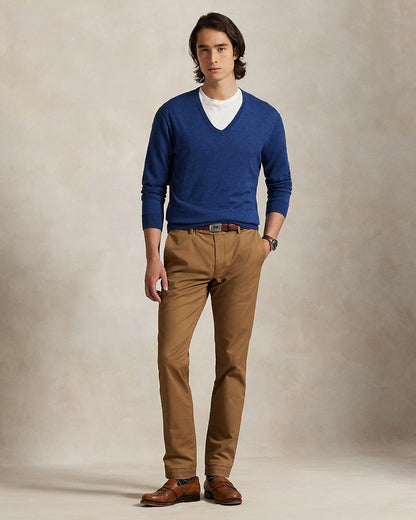 Ralph Lauren Cotton VNeck Sweater