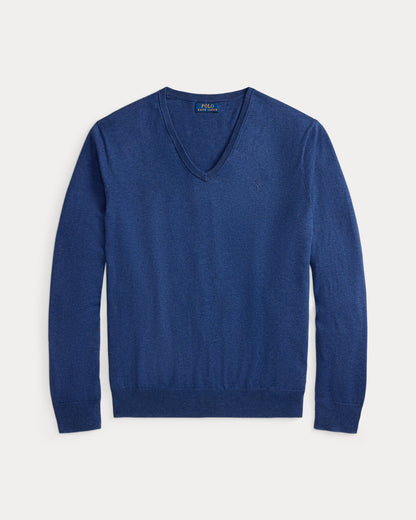 Ralph Lauren Cotton VNeck Sweater