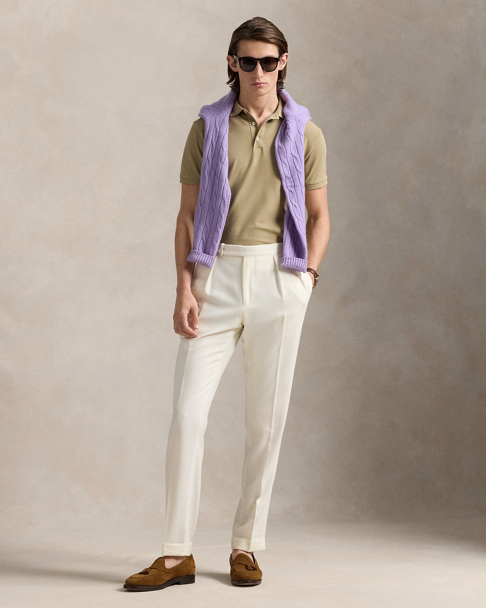 Ralph Lauren Custom Slim Fit Stretch Mesh Polo Shirt