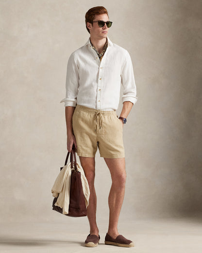 Ralph Lauren 6Inch Polo Prepster Linen Short