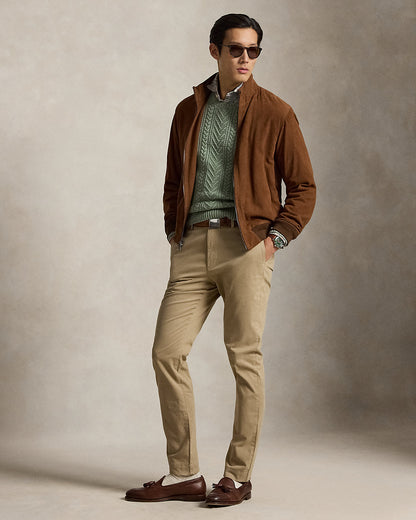 Ralph Lauren Jarrett Stretch Slim Fit Sateen Pant