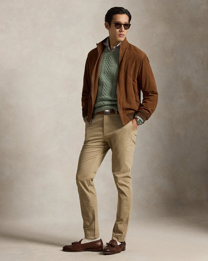 Ralph Lauren Jarrett Stretch Slim Fit Sateen Pant
