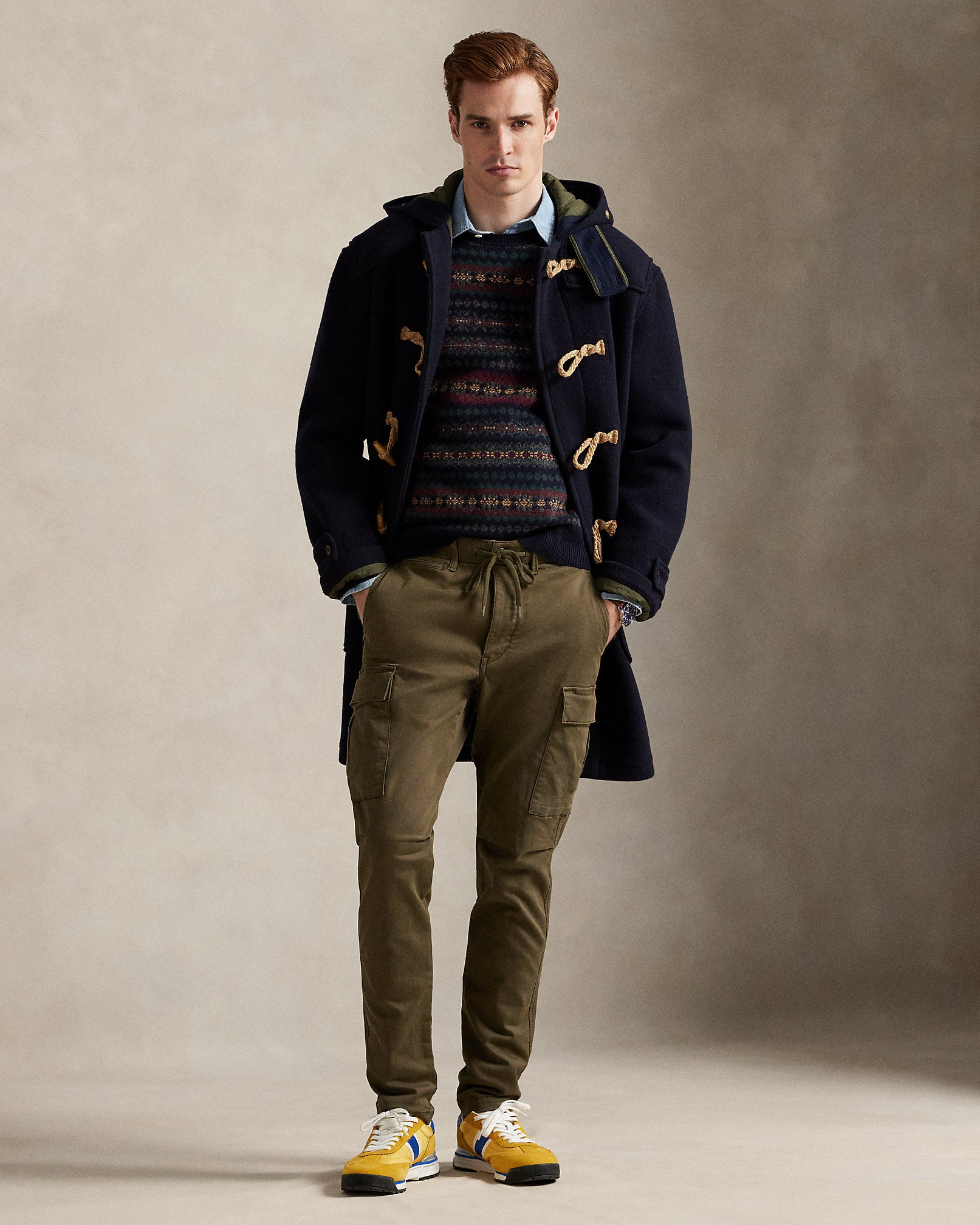 Ralph Lauren Stretch Slim Fit Knitlike Cargo Pant