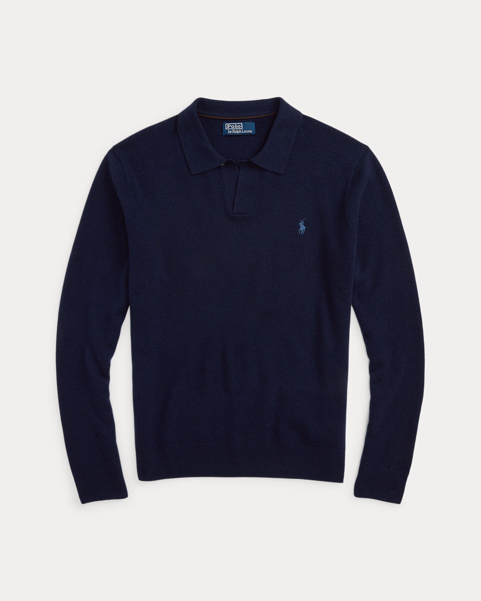 Ralph Lauren Wool JohnnyCollar Sweater