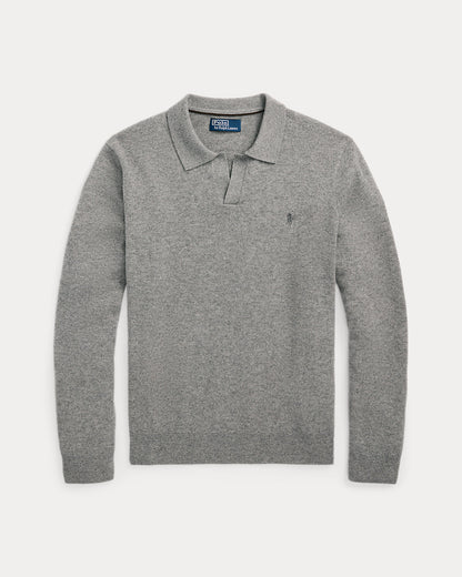 Ralph Lauren Wool JohnnyCollar Sweater