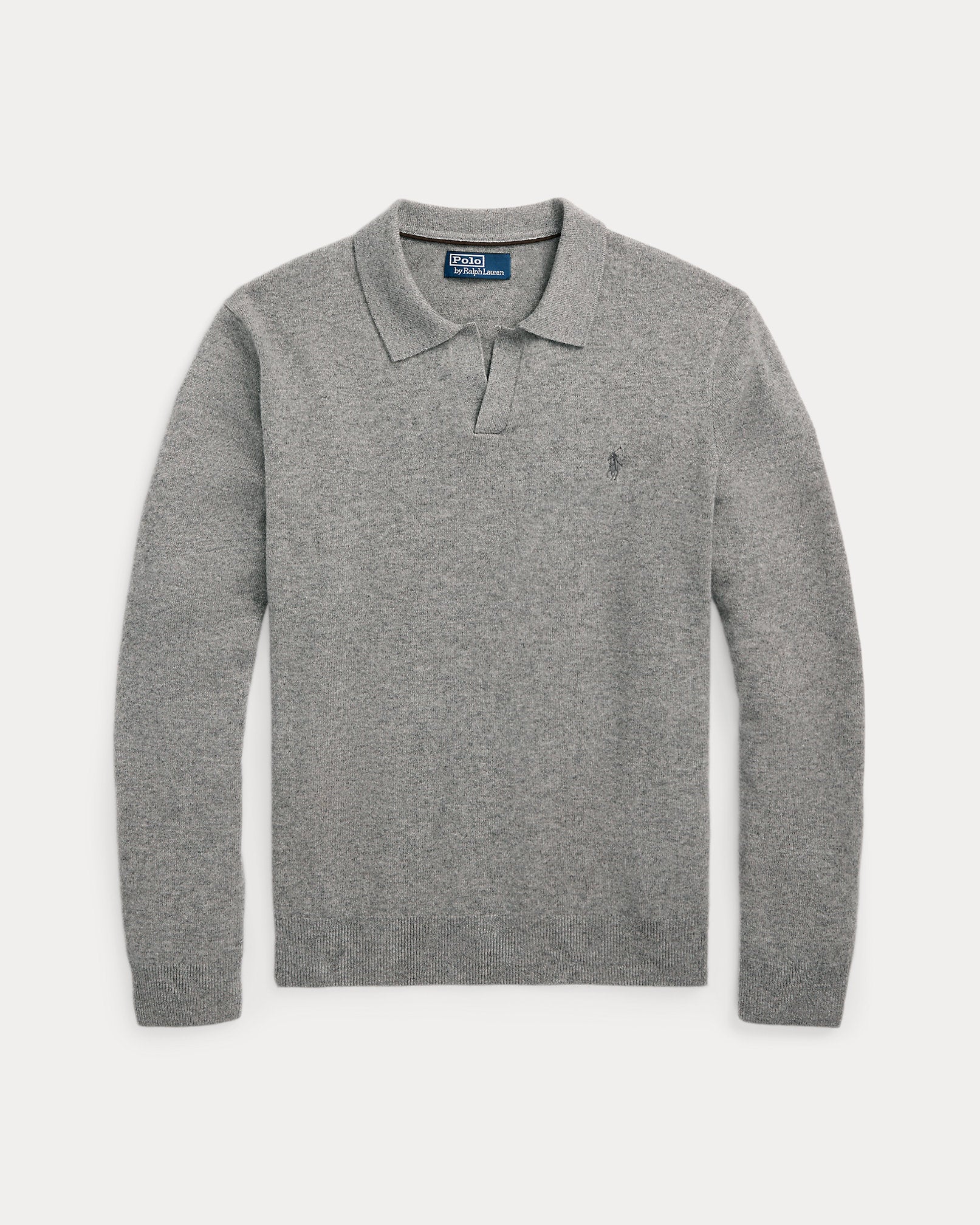 Ralph Lauren Wool JohnnyCollar Sweater