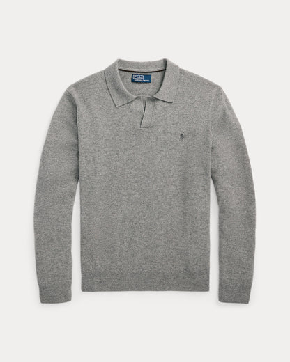 Ralph Lauren Wool JohnnyCollar Sweater