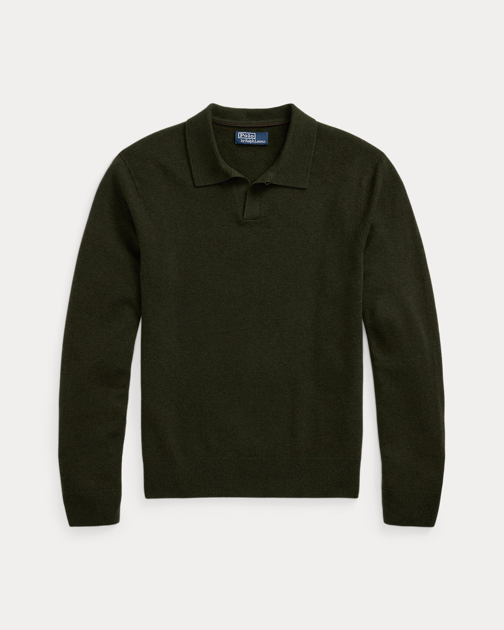 Ralph Lauren Wool JohnnyCollar Sweater