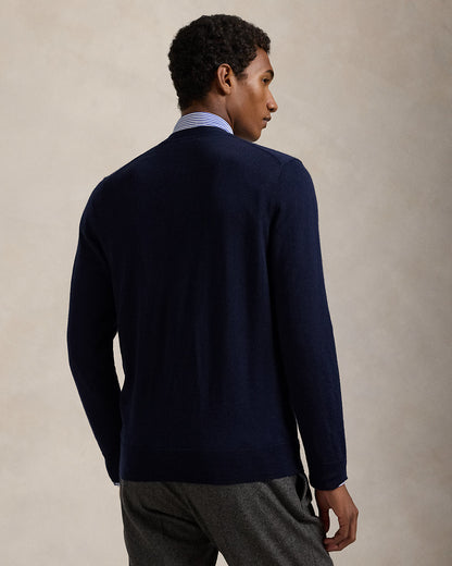Ralph Lauren Slim Fit Washable Wool VNeck Cardigan
