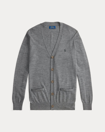 Ralph Lauren Slim Fit Washable Wool VNeck Cardigan