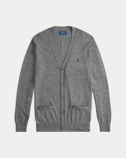 Ralph Lauren Slim Fit Washable Wool VNeck Cardigan