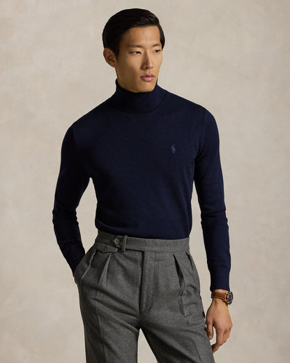 Ralph Lauren Washable Wool Turtleneck Sweater
