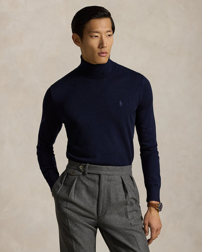Ralph Lauren Washable Wool Turtleneck Sweater