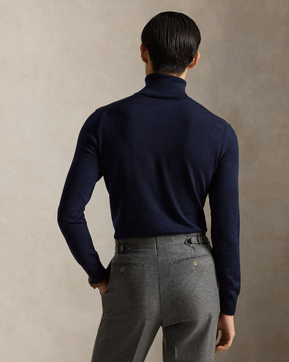 Ralph Lauren Washable Wool Turtleneck Sweater