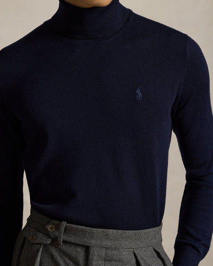 Ralph Lauren Washable Wool Turtleneck Sweater