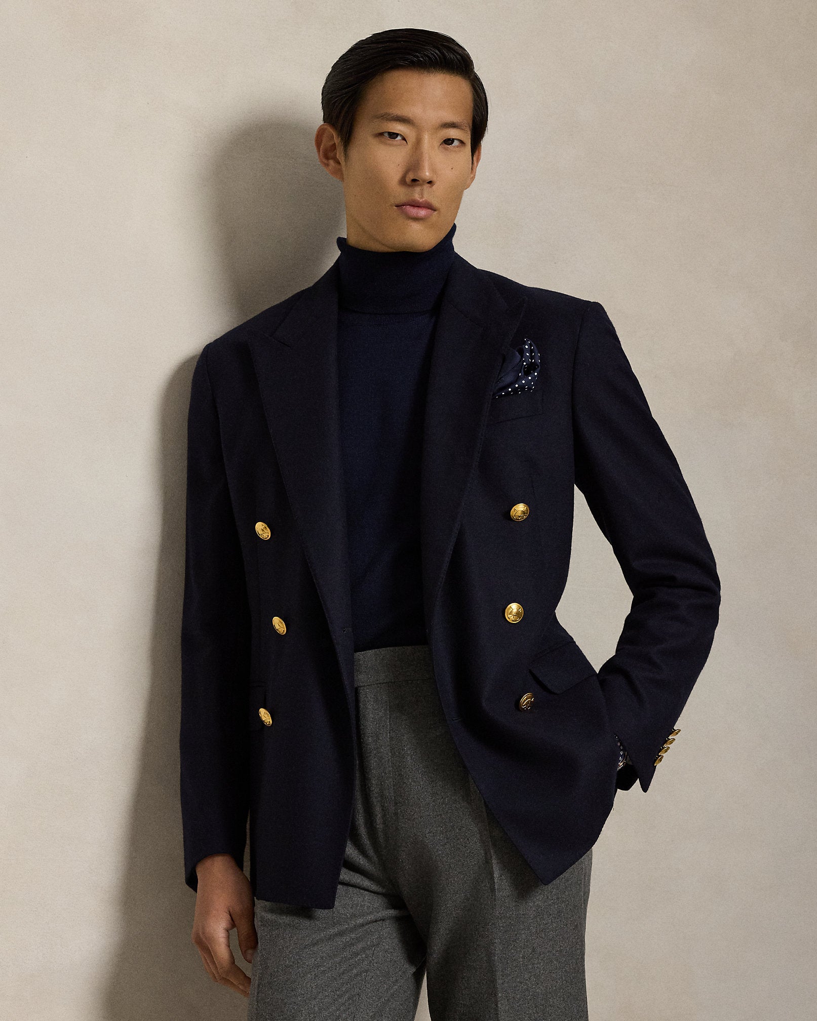 Ralph Lauren Washable Wool Turtleneck Sweater