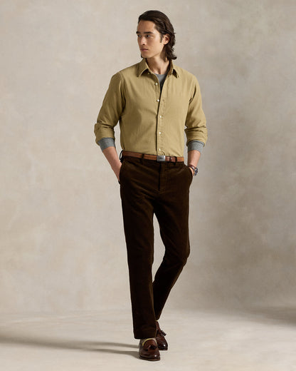 Ralph Lauren Classic Fit Brushed Flannel Shirt