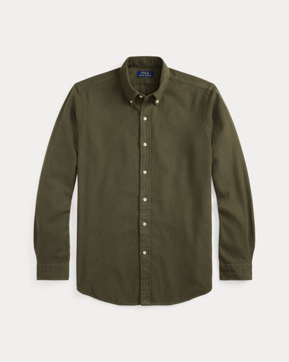 Ralph Lauren Classic Fit Brushed Flannel Shirt