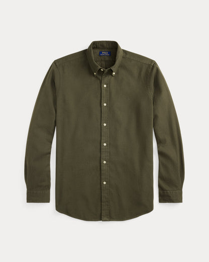 Ralph Lauren Classic Fit Brushed Flannel Shirt