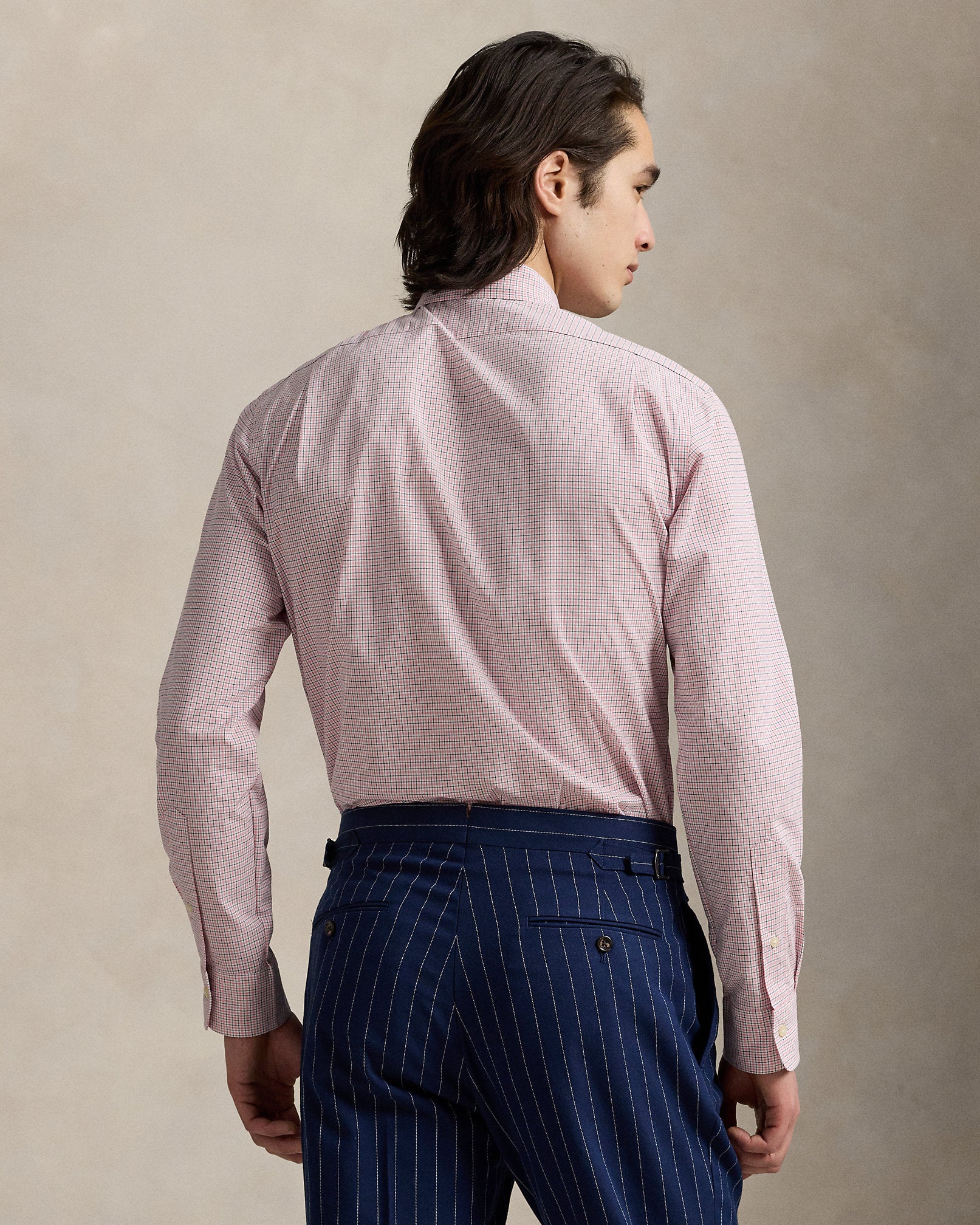 Ralph Lauren Classic Fit Glen Plaid Poplin Shirt