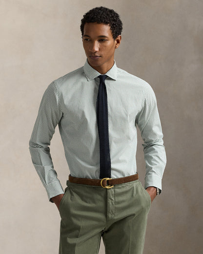 Ralph Lauren Classic Fit Glen Plaid Poplin Shirt