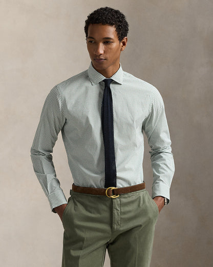 Ralph Lauren Classic Fit Glen Plaid Poplin Shirt