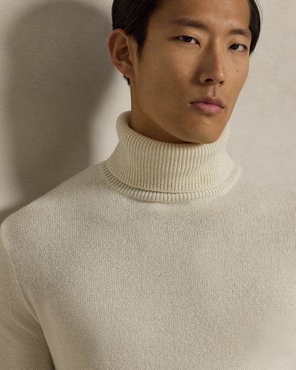 Ralph Lauren WoolCotton Turtleneck Sweater